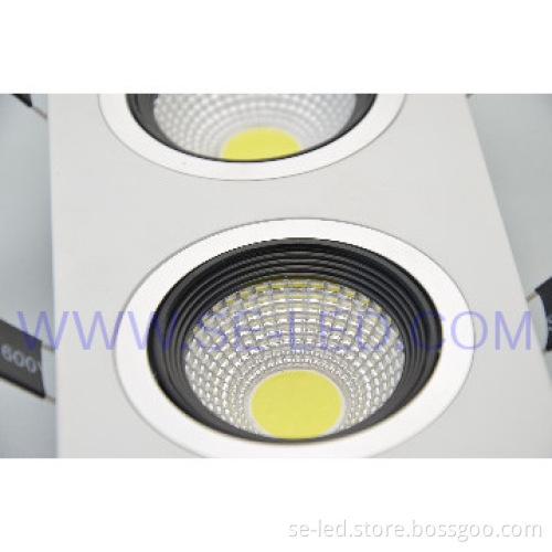 Blanco frío 7x2W 45 grado empotrada interior EMPOTRABLES LED